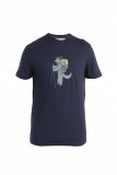 Mens Merino 150 Tech Lite III SS Tee Tech Head, Midnight Navy